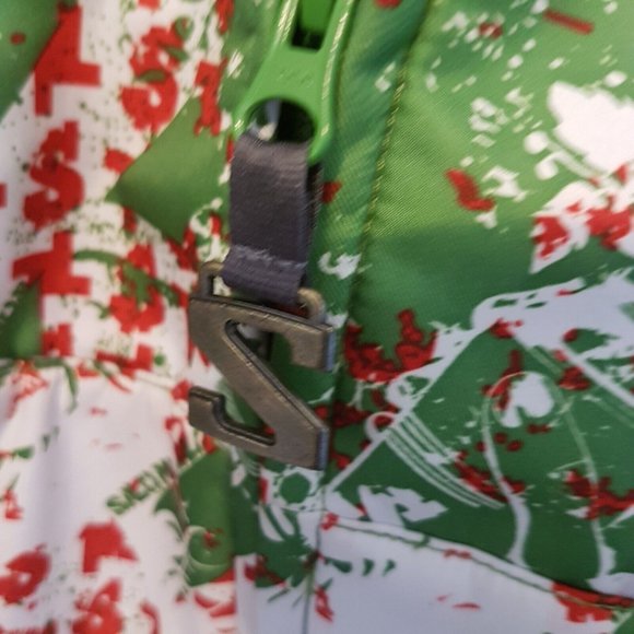 SALOMON Jacket XL Colorful Full Zip Snow Outdoor Logo Pockets Winter - Picture 7 of 13